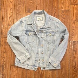 Forever 21 Blue Jean Jacket Classic Style